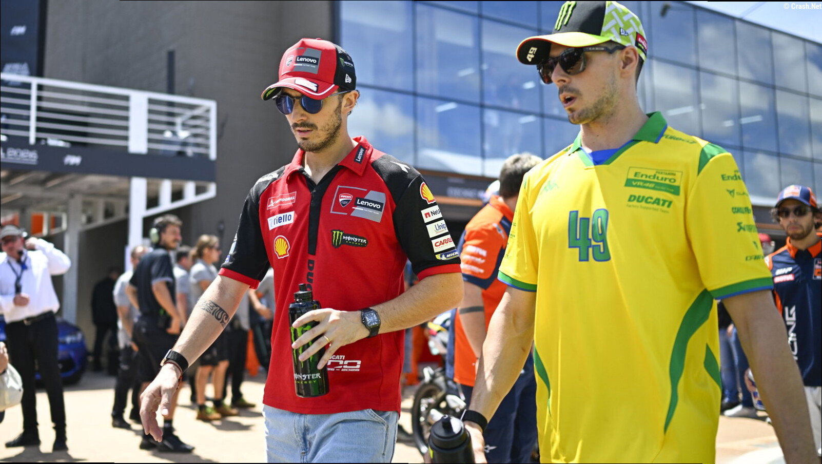 Fabio Di Giannantonio defends Pecco Bagnaia after "unfair" Misano MotoGP drama