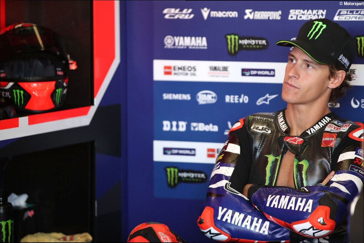 Quartararo voit une différence nette entre sa situation et celle de Bagnaia