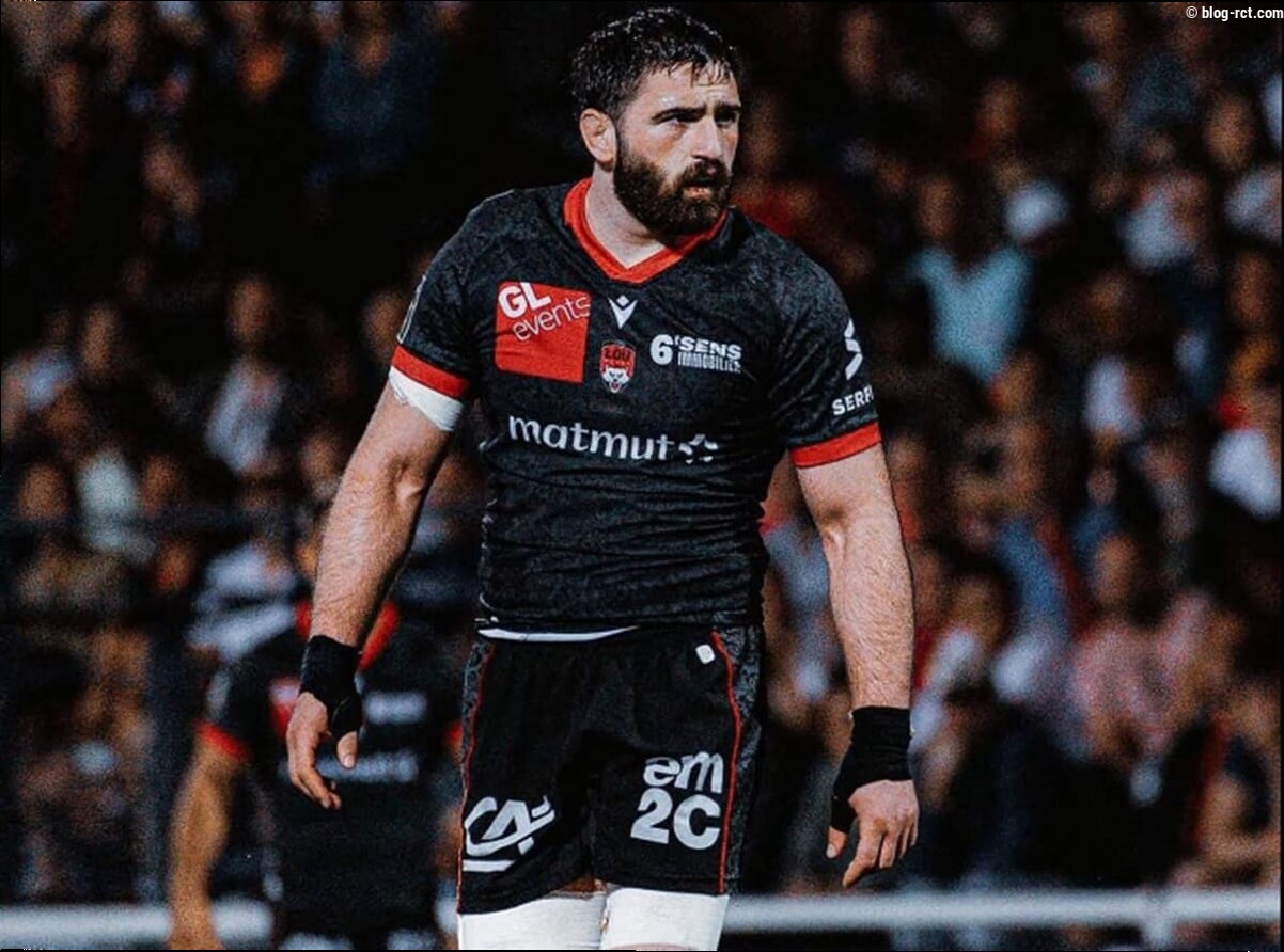 Très courtisé en Top 14, Beka Saginadze pourrait quitter le LOU Rugby