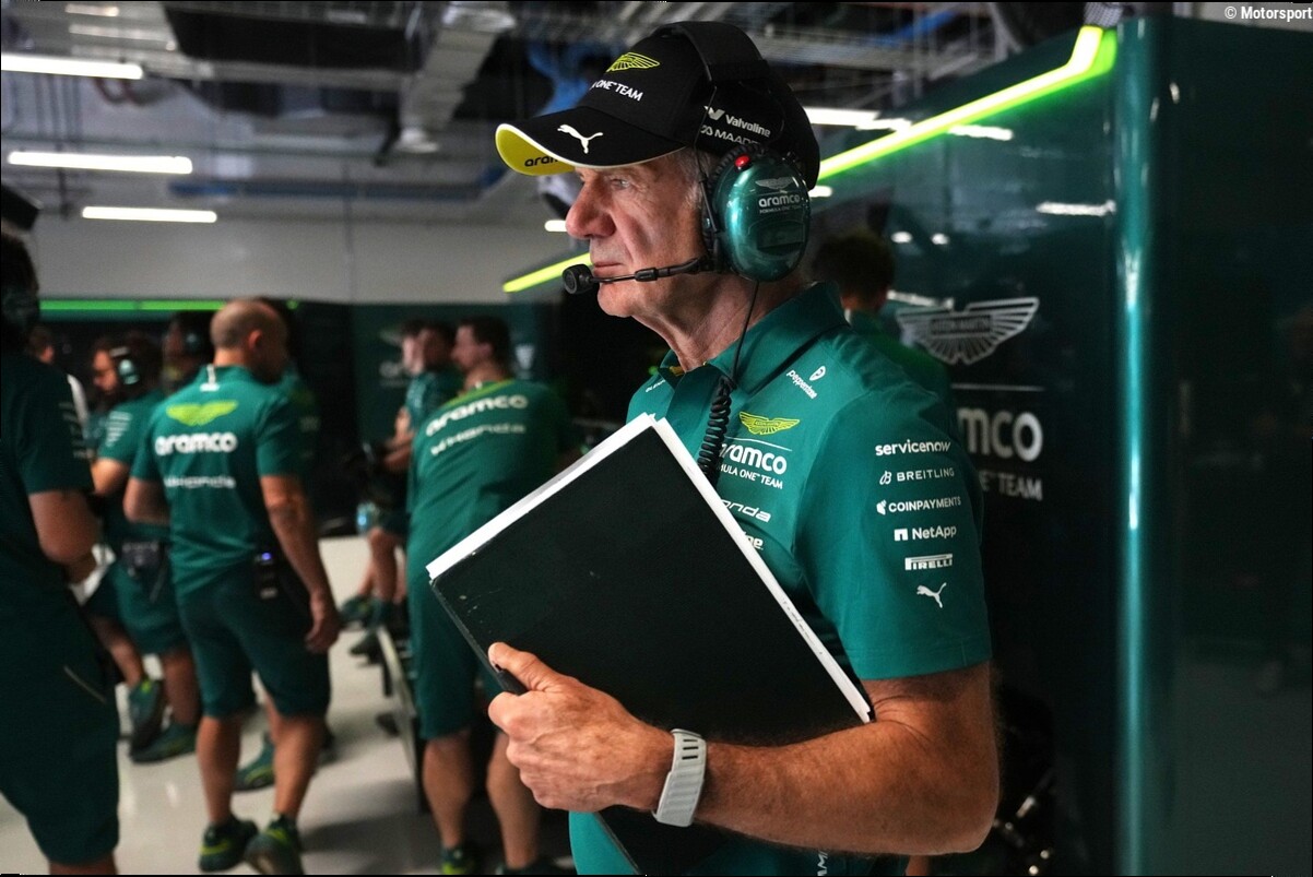 Lo que ven en Aston Martin que hace especial a Newey: "No es lo del lápiz"