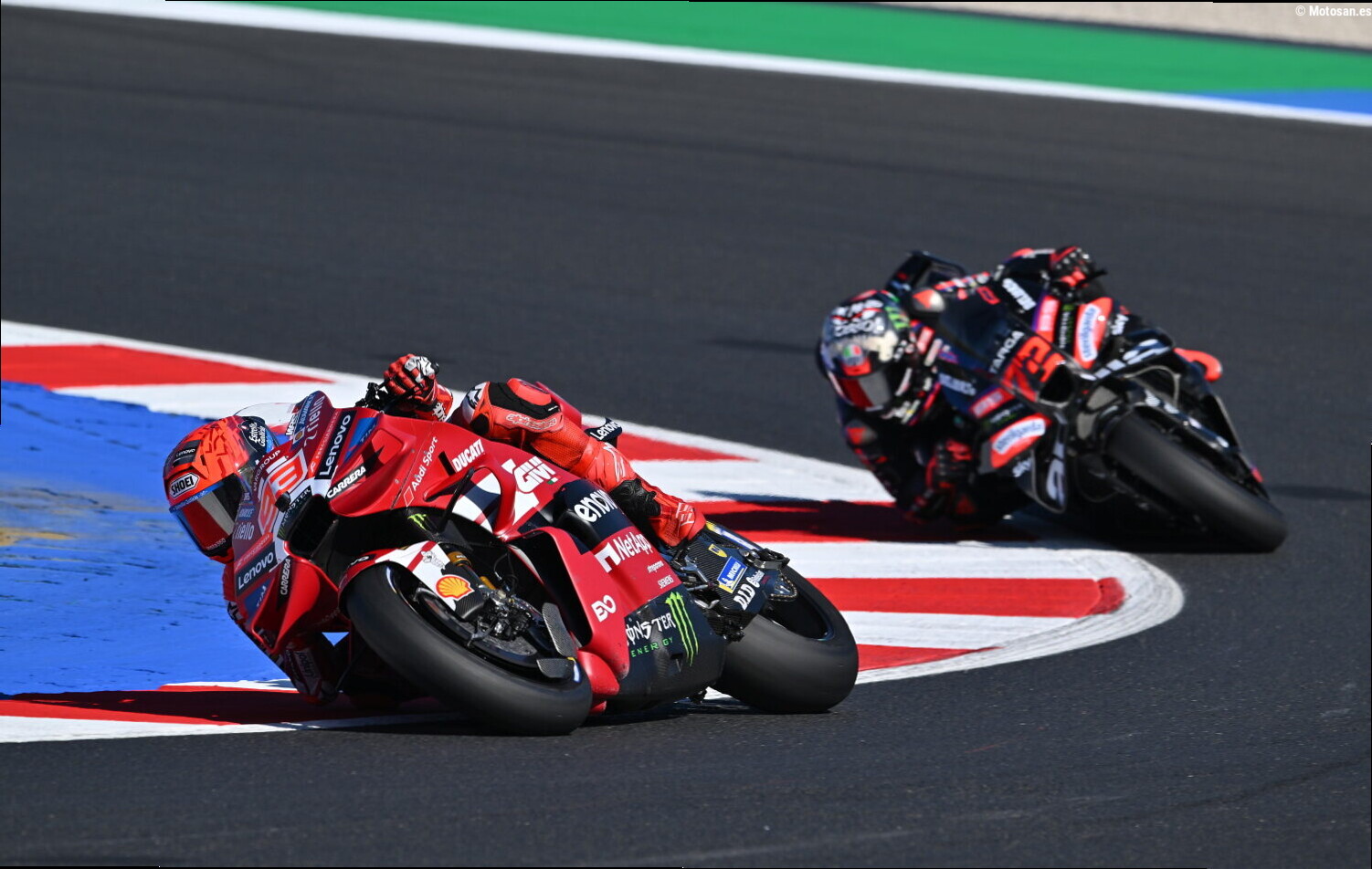 Un titulo de MotoGP marcado por las lesiones de los pilotos