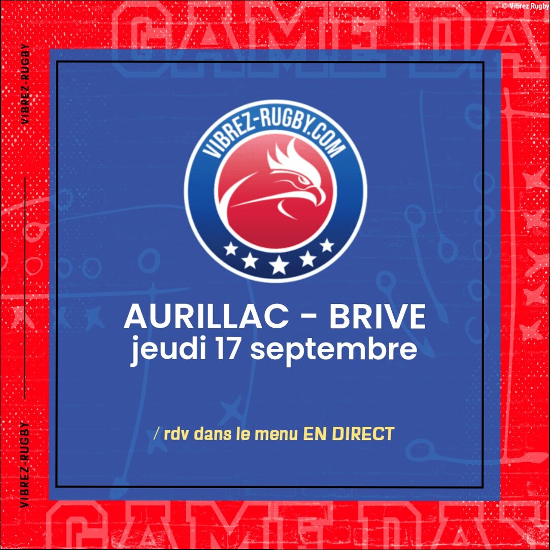 Aurillac – Brive en direct