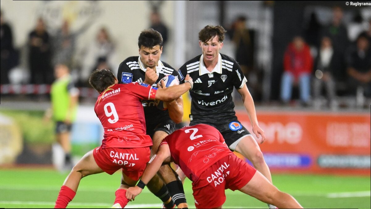 Pro D2 - Au terme d'un derby fou, Brive renverse Aurillac et reste invaincu en championnat