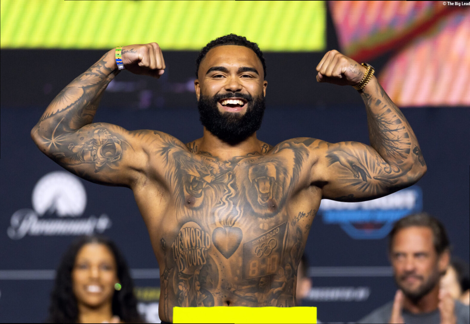 Gable Steveson teases Jon Jones' return at UFC 331 media day