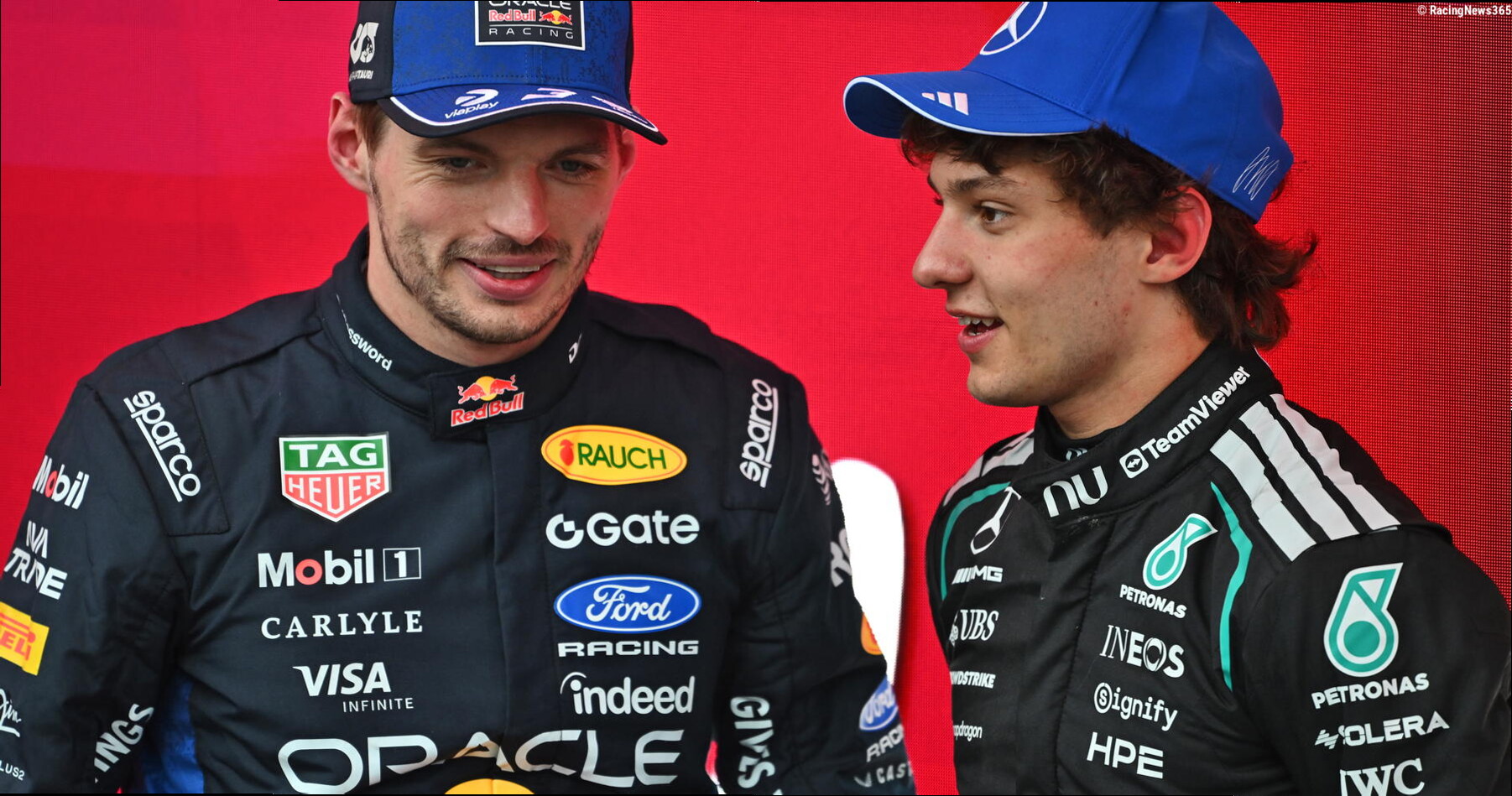 Max Verstappen delivers key 'stress' advice to Kimi Antonelli