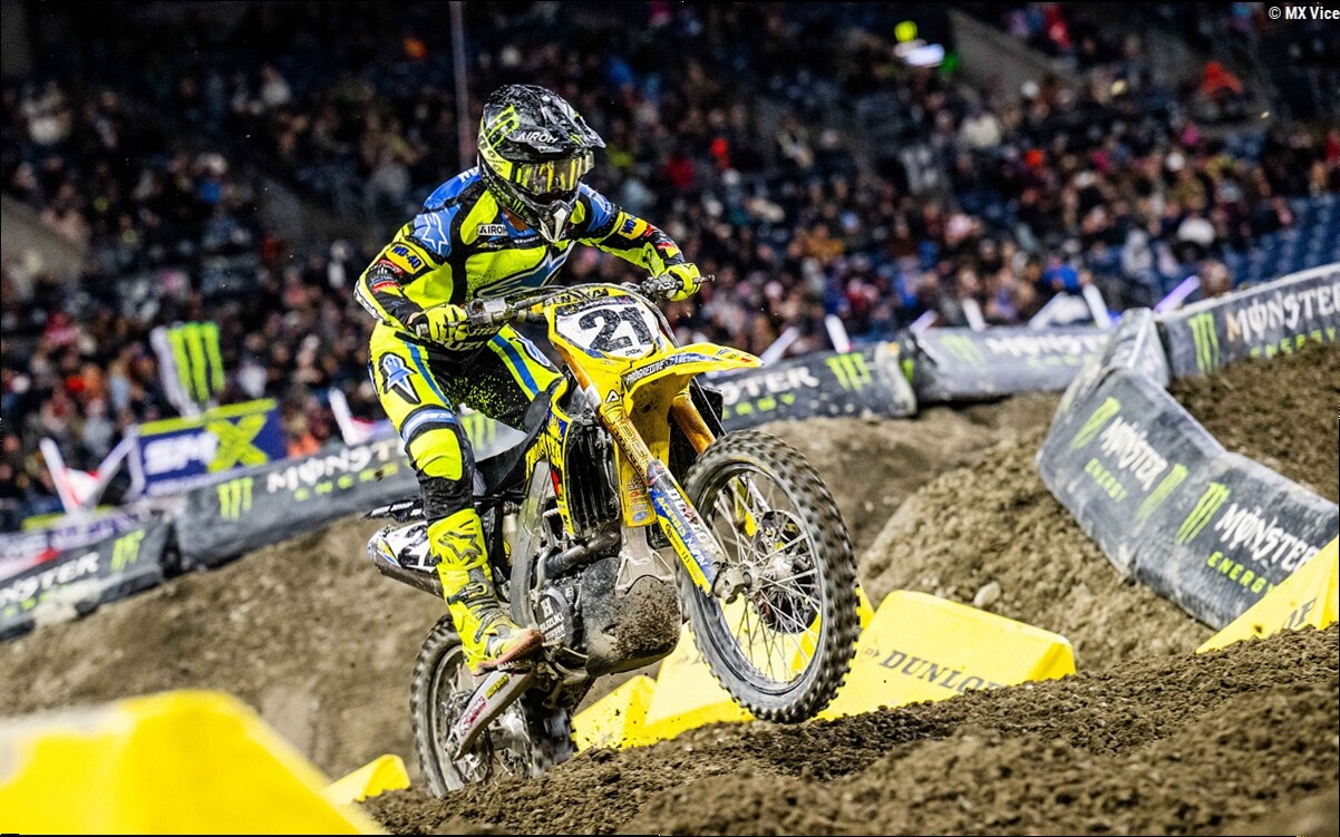 Jason Anderson attempts return during second SMX Playoff