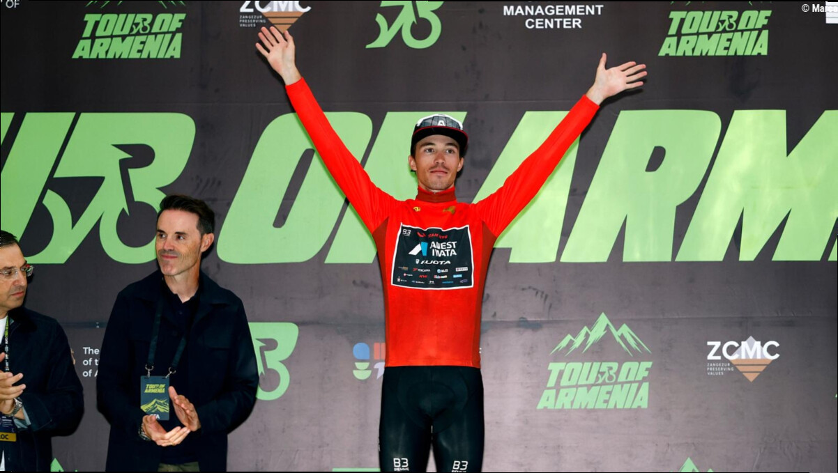 El Tour of Armenia irrumpe con difusión mundial y Simone Raccani como primer campeón
