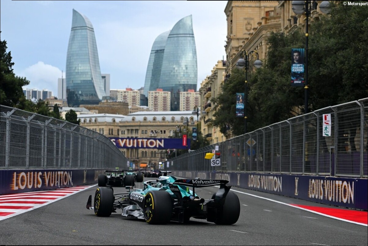 Horarios del GP de Azerbaiyán de F1 en Bakú: ¡de jueves a sábado!
