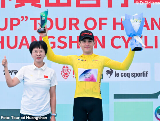 Daniel Cavia repite victoria en China y se viste de lÃ­der del Tour de Huangshan