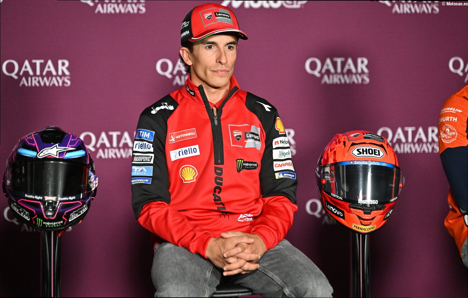Lo que Marc Márquez no dijo en TV: «El que está ganando en el campeonato no soy yo»