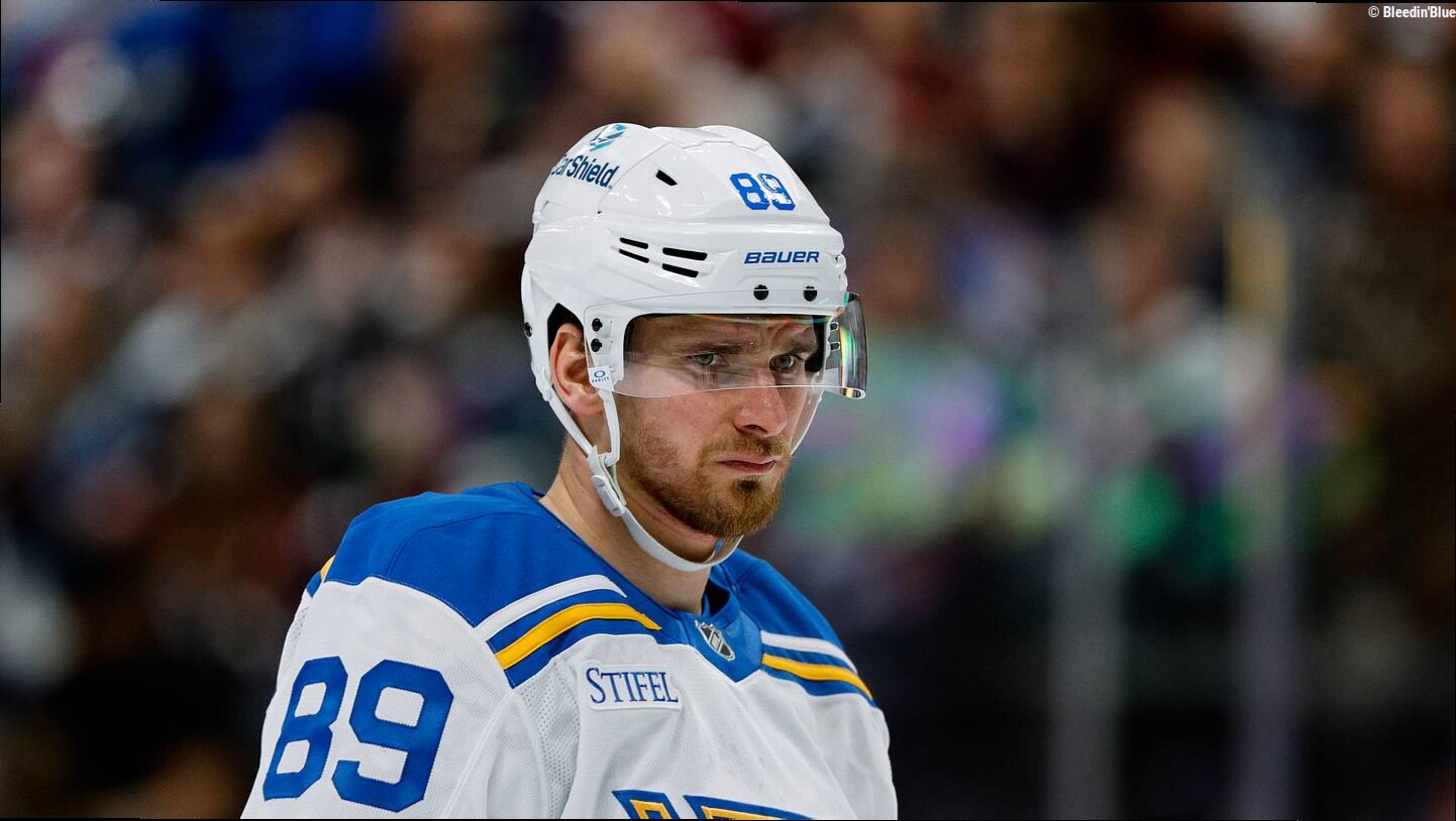 Blues need Buchnevich to prove he still belongs in the top-six