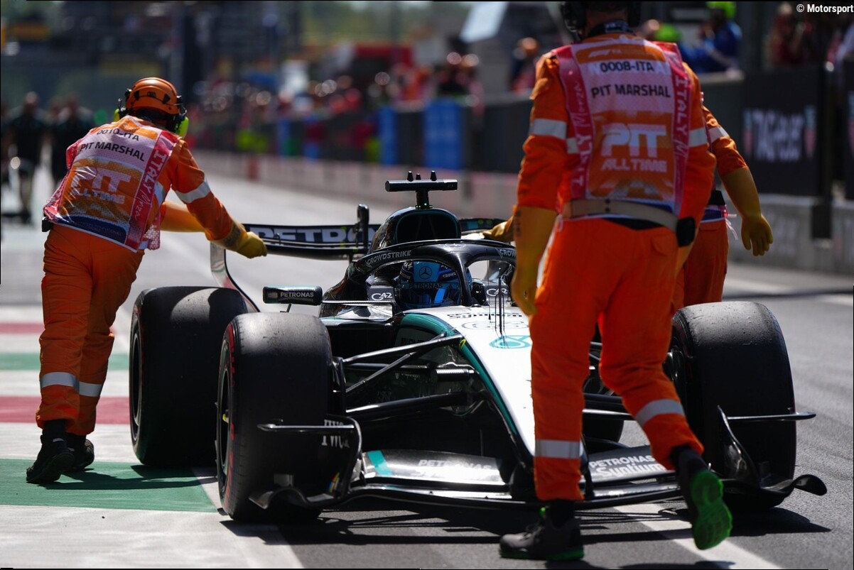 Russell explica cuándo cumplirá su sanción por cambiar de motor en la F1 2026