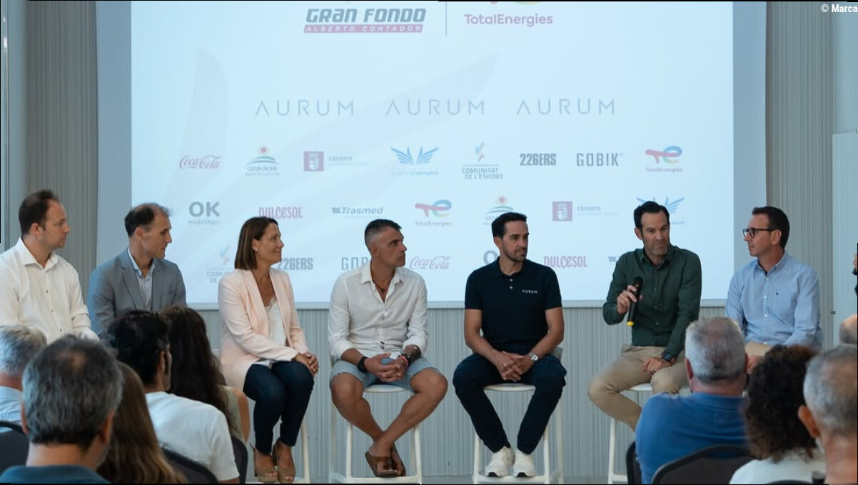Contador y Pereiro encabezan este sábado el pelotón de 2.000 ciclistas de la Gran Fondo Alberto Contador