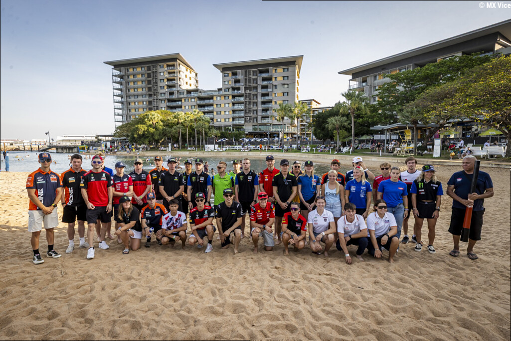 SIGNING SESSION, SALTWATER AND SINGING HORSEMAN GIVE MXGP A TOP END WELCOME