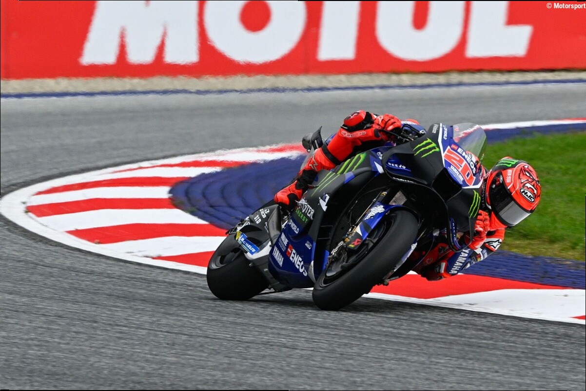 Quartararo sort le grand jeu pour retrouver la Q2 en Autriche