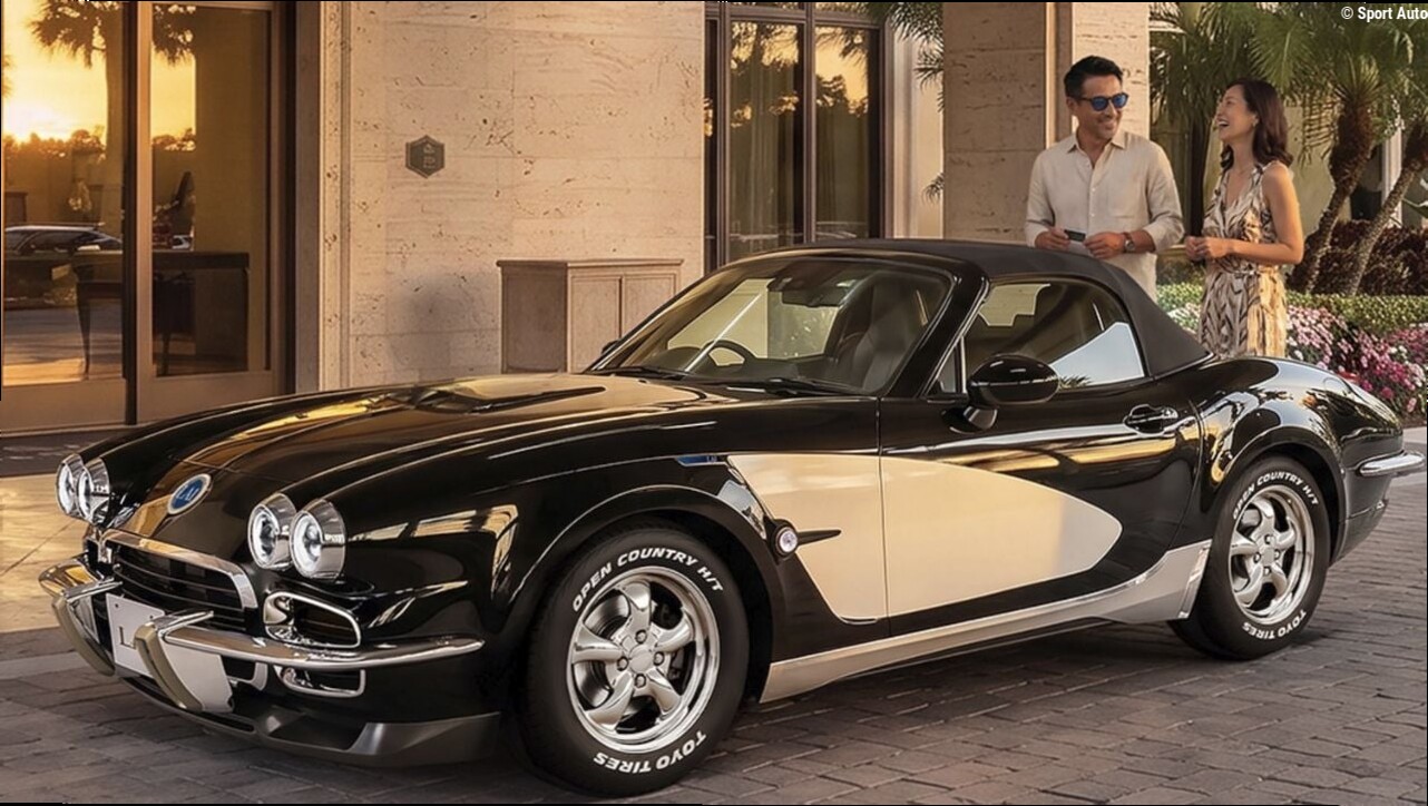 Mitsuoka LA1 : cette Mazda MX-5 se prend pour une Corvette des années 50