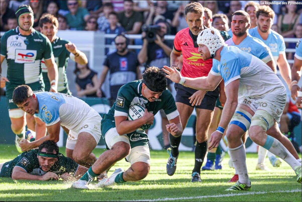 Rugby - Top 14 : une charnière Souverbie - Desperes toute neuve, Auradou à un poste inhabituel à la Section Paloise contre le