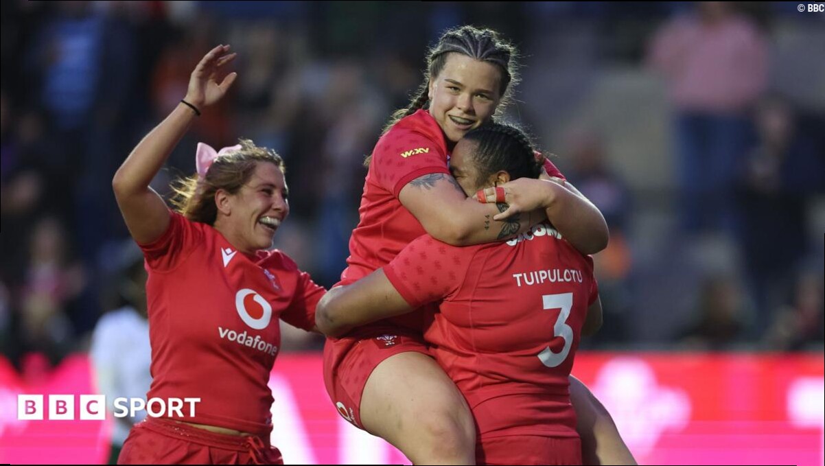 Inspired Wales seal stunning win over South Africa