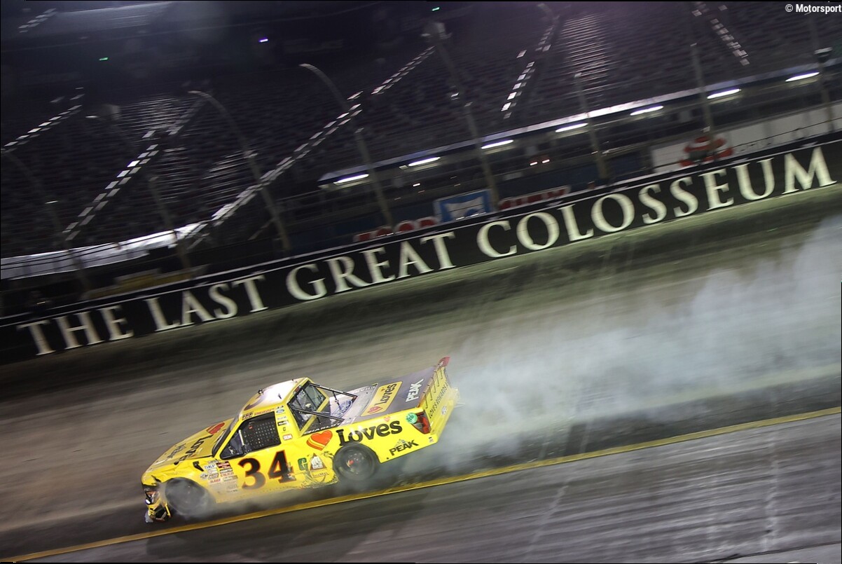 The four top contenders imploded in NASCAR Trucks Chase opener