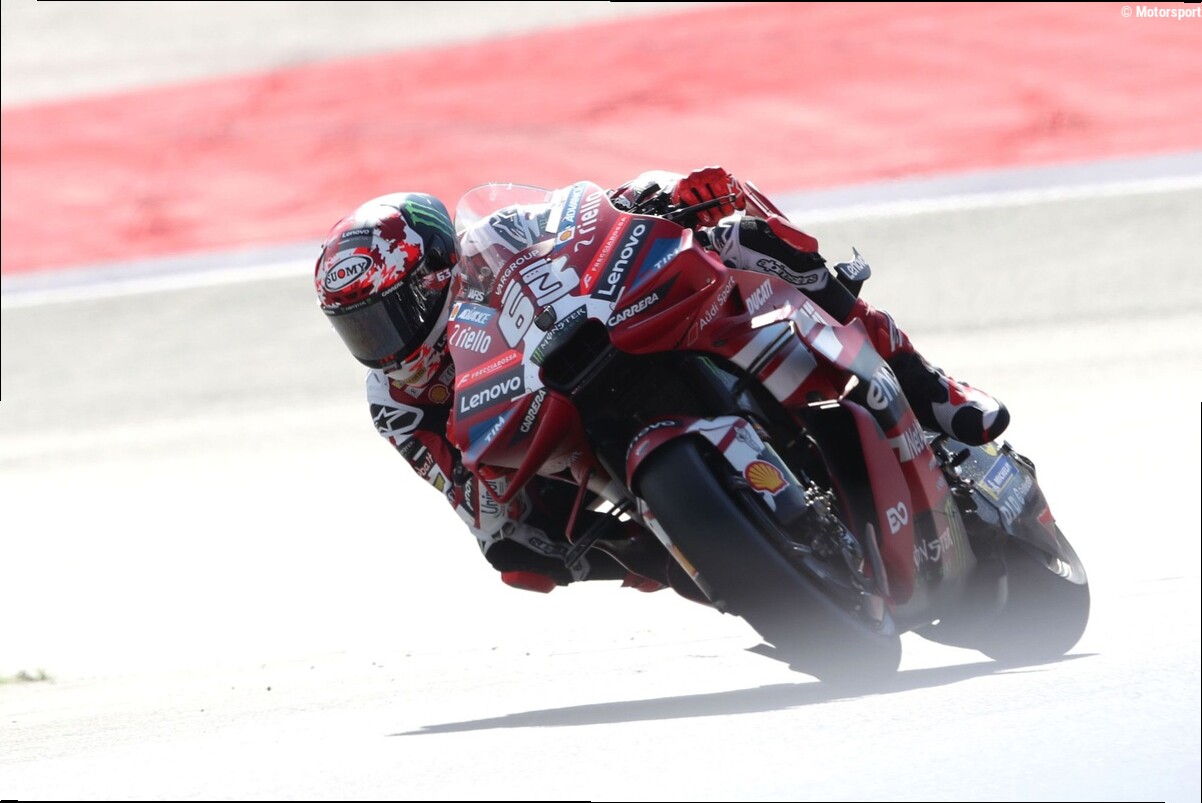 Bagnaia 18e et abonné à la Q1 : "C'est mon vrai potentiel actuellement "