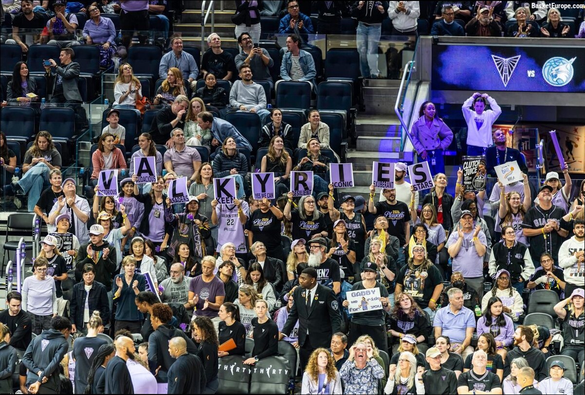 WNBA : Un nouveau record de fans dans les salles sur une saison