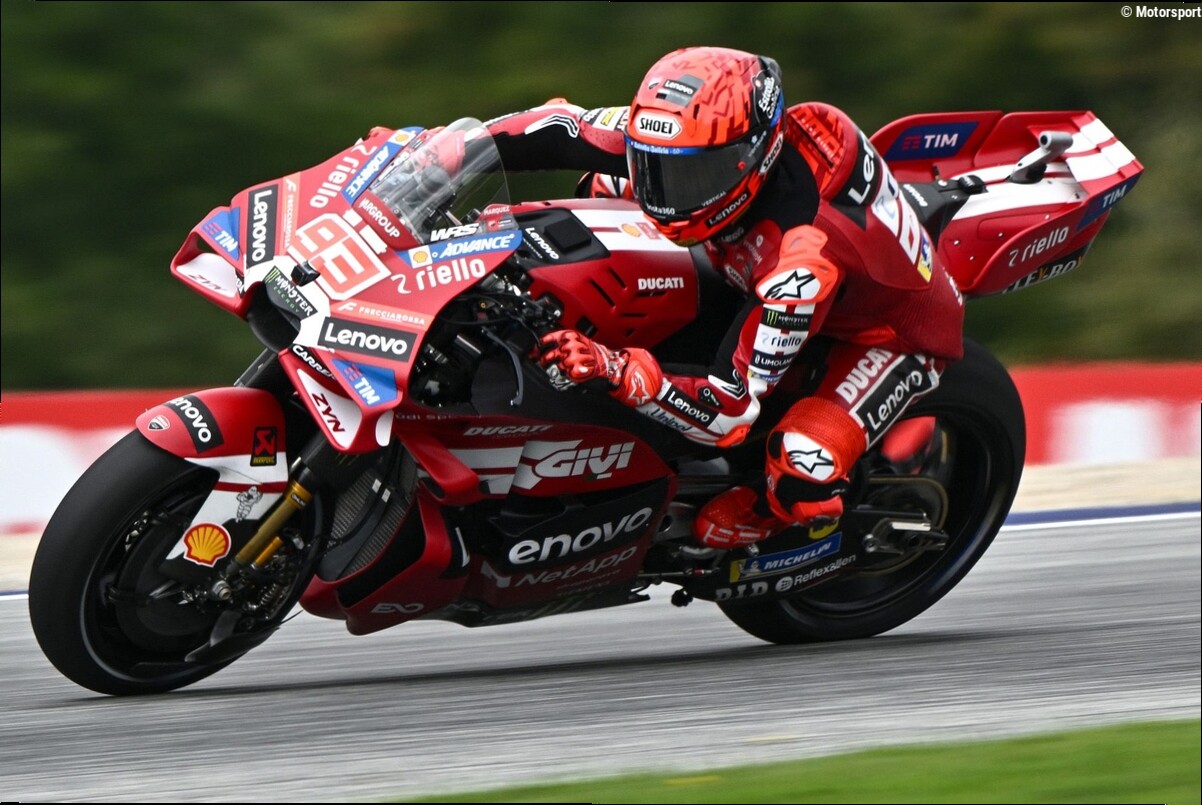 EL2 - Márquez finit au sol mais avec le meilleur temps