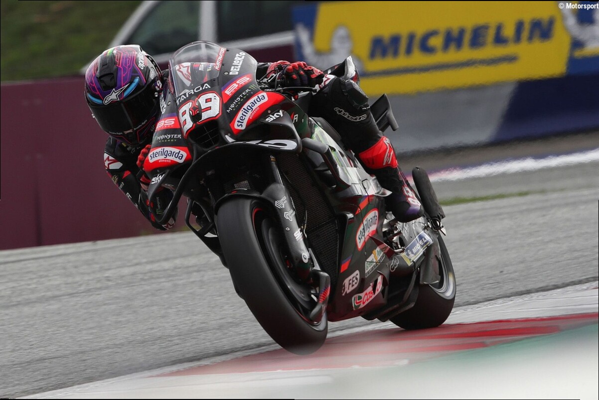 La grille de départ du Grand Prix d'Autriche MotoGP