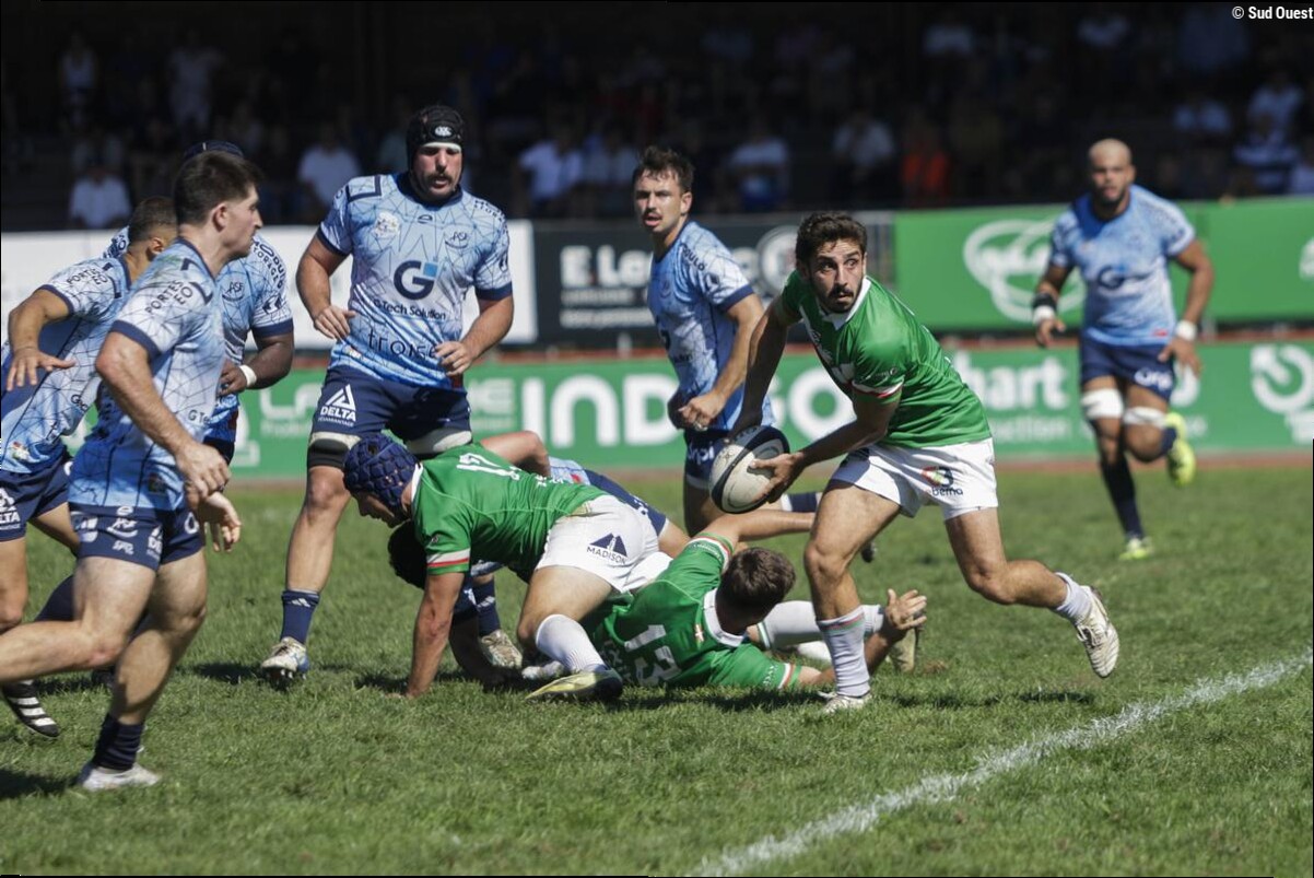 Rugby (Nationale 2) : Saint-Jean-de-Luz entend poursuivre sur sa lancée