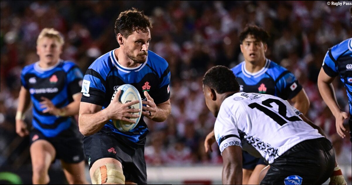 Japan end Fiji's Pacific Nations Cup reign with hard-earned win in Tokyo