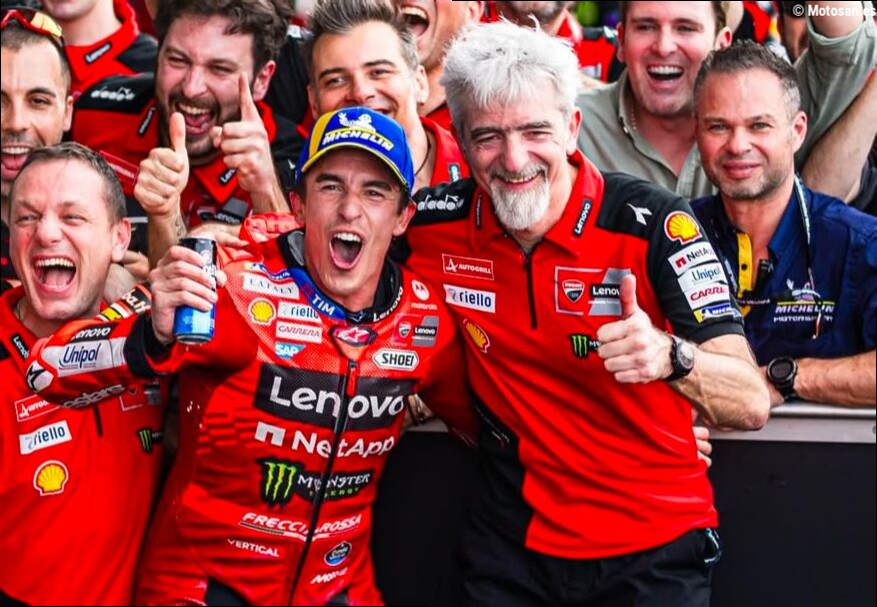 Dall'Igna: «Marc Márquez es un piloto capaz de adaptarse a todo, incluso a sus limitaciones físicas»