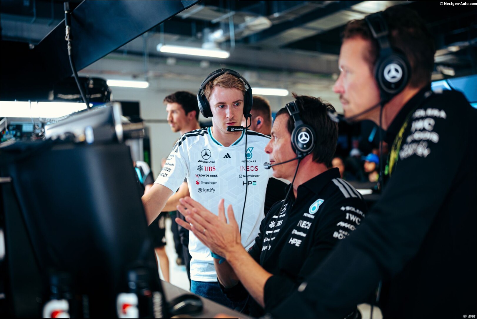 'Je déteste être en F1' : l'incroyable paradoxe du réserviste de Mercedes