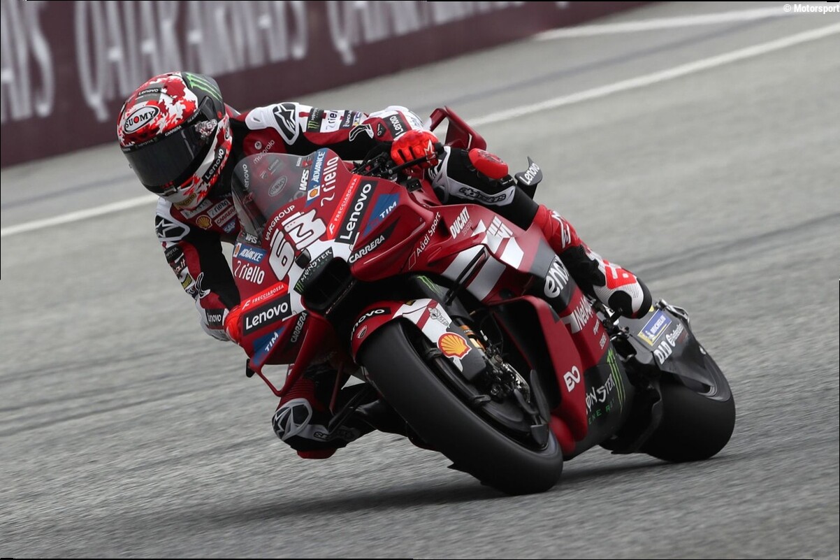 MotoGP | Bagnaia: "Ho seguito il consiglio di Pedrosa: ho cercato di capire la moto senza pensare al risultato"