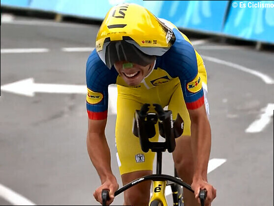 Davide Piganzoli gana la contrarreloj y refuerza su liderato en el Tour de Luxemburgo