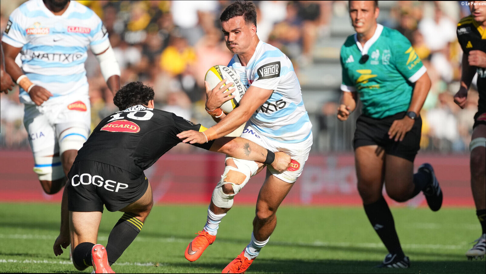 Top 14 : le Racing 92 renverse La Rochelle et s'offre sa première victoire de la saison