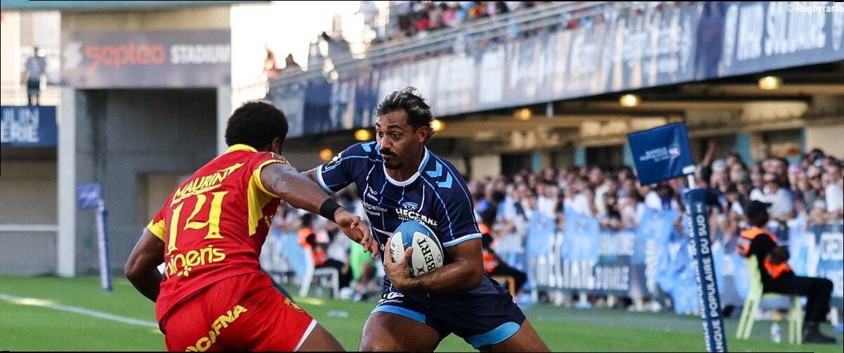 Top 14 - Les notes de Montpellier - Perpignan : Dimitri Delibes intenable, Eneriko Buliruarua pas à la hauteur