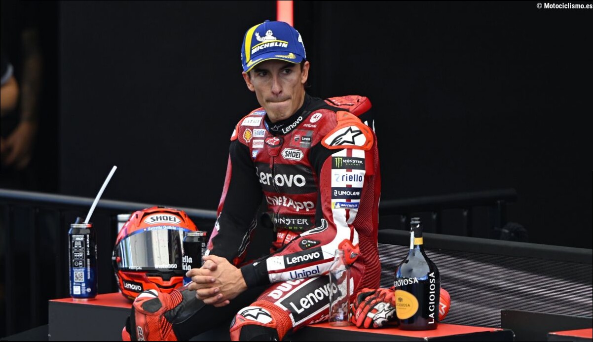 Marc Márquez no celebra el podio en Austria: ni siquiera descorchó el prosecco