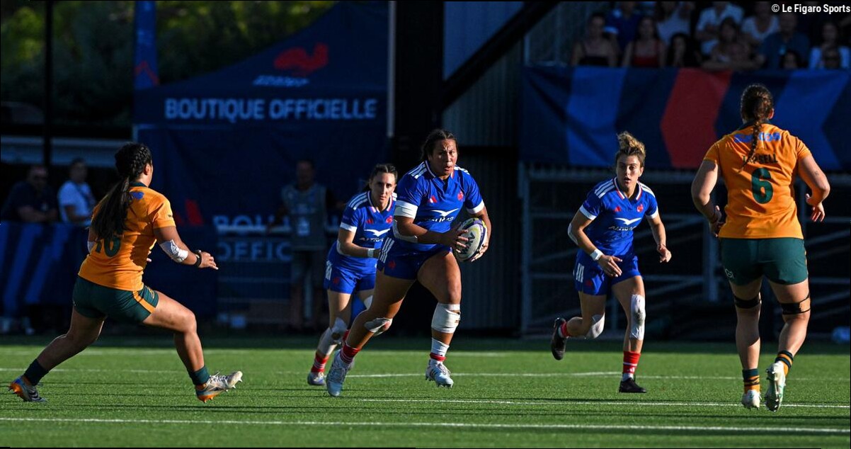 XV de France féminin : la rencontre entre les Bleues et l'Australie interrompue quinze minutes en raison d'un incendie près d