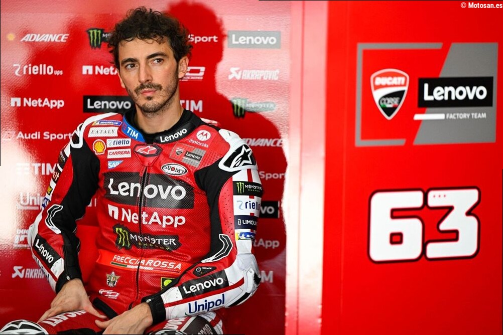 Bagnaia escucha a Dani Pedrosa: «Fue un buen consejo»