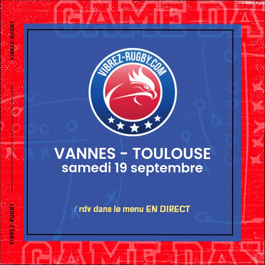 Vannes – Toulouse en direct