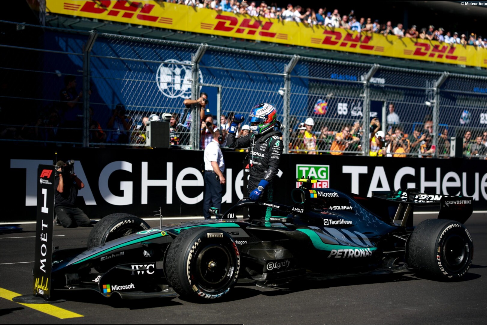 La victoire de Kimi Antonelli préparée par un code Mercedes