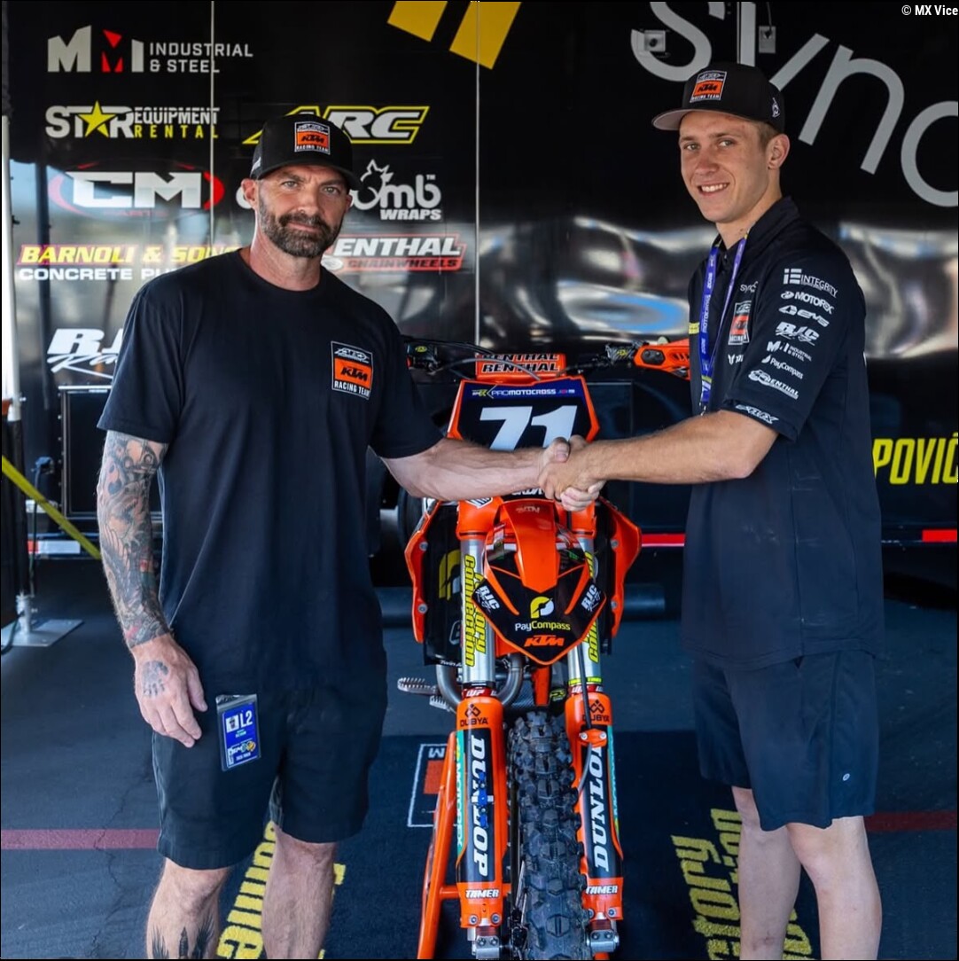 Carson Mumford extends contract with AEO Powersports KTM through 2029