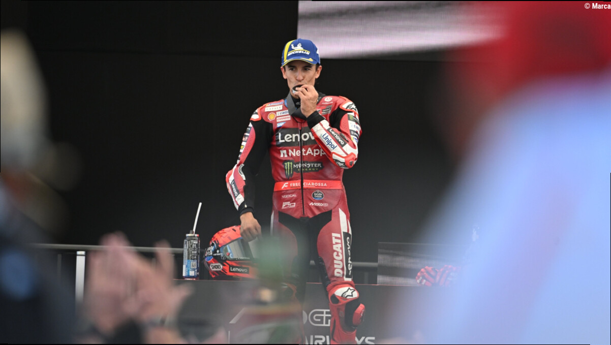 Marc Márquez: "El objetivo era no tener a Acosta entre Jorge Martín y yo"