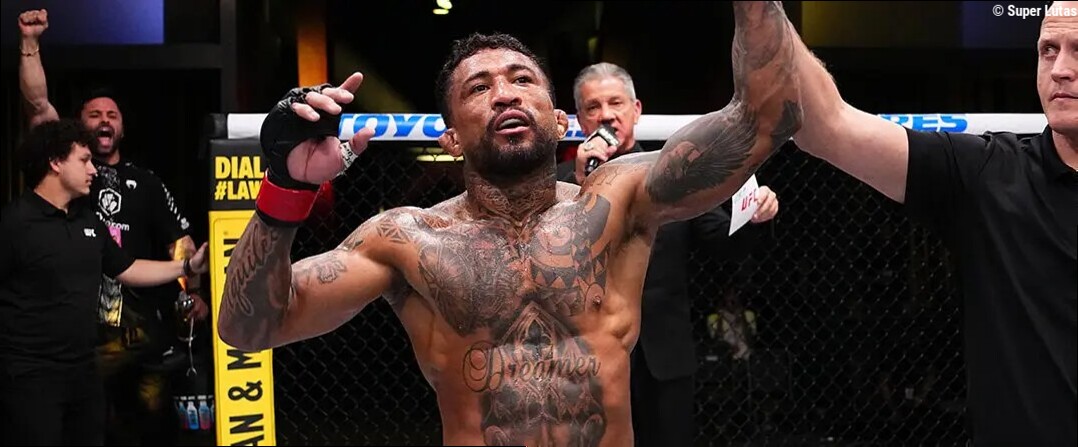 Show! Joanderson Tubarão apaga adversário com marteladas brutais no UFC 331