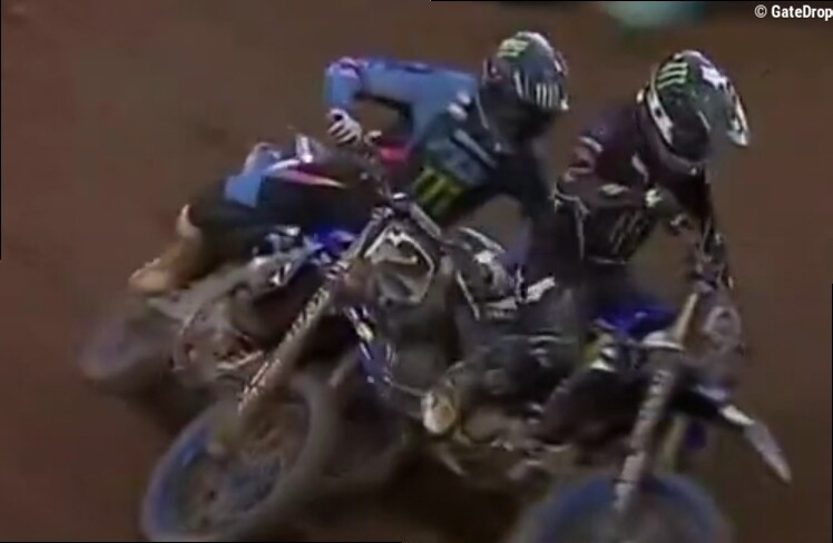 Video: Deegan puts a fuming Webb on the ground!