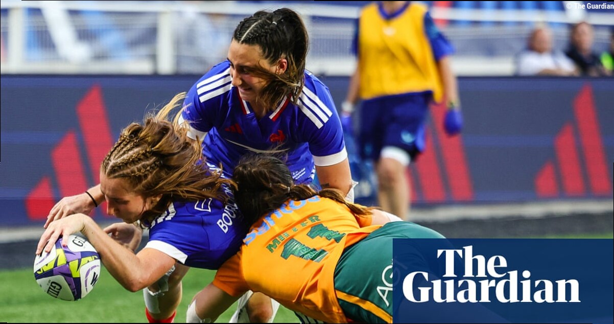 Wallaroos give up big lead as France make miracle comeback in match delayed by burning bus
