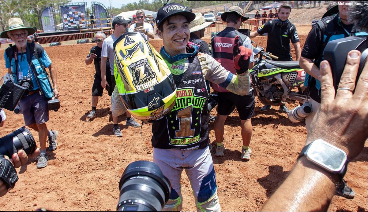 Guillem Farrés (Triumph) CAMPEÓN DEL MUNDO MX2