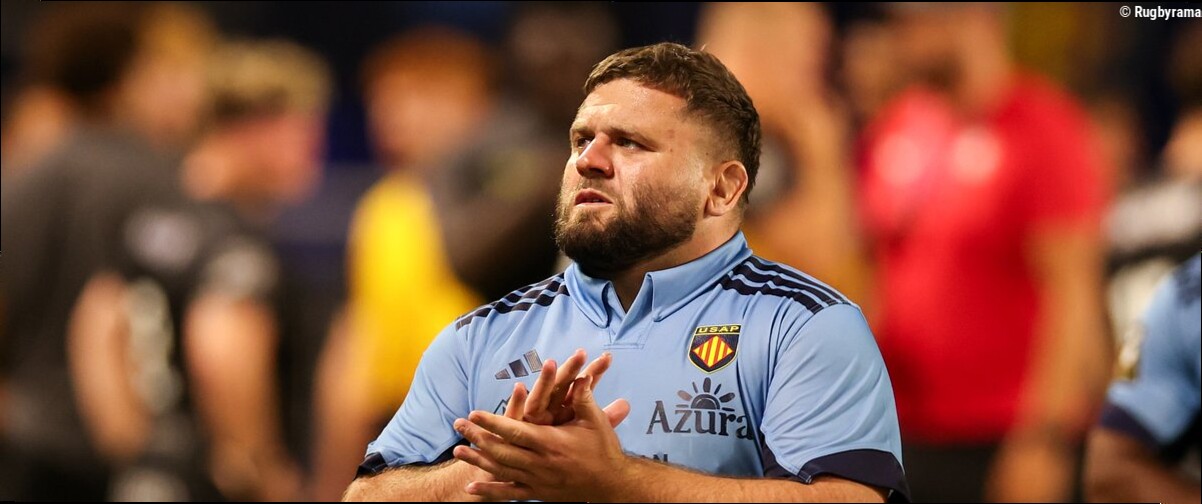 Top 14 - "Il faut que cette équipe grandisse" : la deuxième période ratée de l'Usap, son retour à Montpellier, Enzo Forletta 