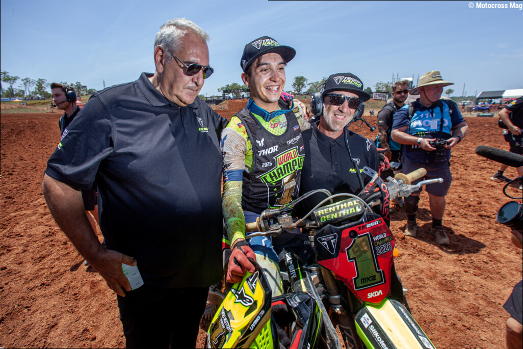 MX2 : Liam Everts à nouveau sur le podium en Australie, Guillem Farres champion