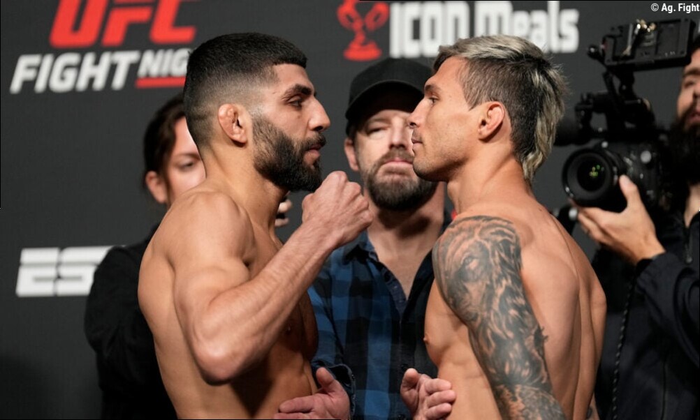 Ultimate encaminha Alessandro Costa vs Amir Albazi para novembro, no Catar