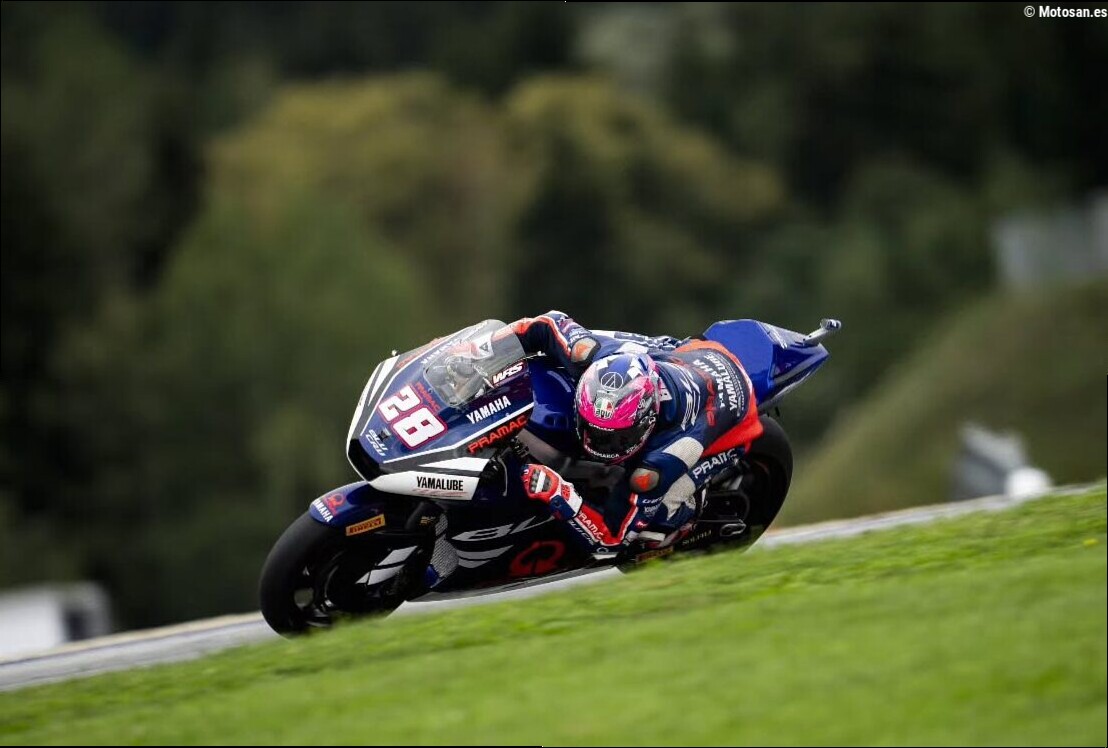 Resultado Carrera Moto2 hoy en Austria: Tras una salvada «a lo Márquez», Izan Guevara se lleva la victoria